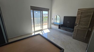 Appealing Belek Apartment In Antalya For Sale - Master bedroom with a balcony