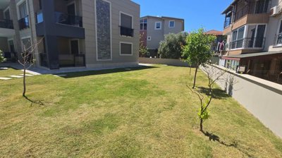 Appealing Belek Apartment In Antalya For Sale - Social gardens around the pool