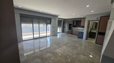 Appealing Belek Apartment In Antalya For Sale - Spacious, open-plan living room