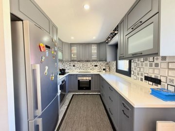 Exquisite Semi-Detached Yalikavak Villa For Sale - Modern, well-designed kitchen