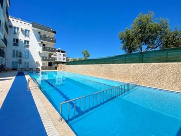 Apartment With Nature Views For Sale In Hisar, Didim - Pool and social sunbathing terraces