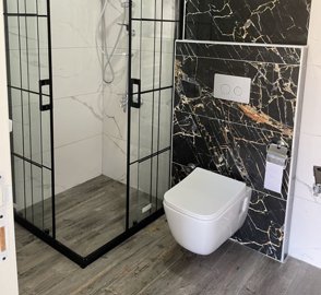 Lovely Ground-Floor Apartment For Sale In Seydikemer - Modern shower room