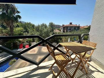 Beautiful Key Ready Apartment For Sale In Dalyan - Sunny balcony