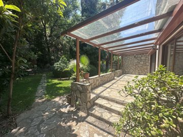 Beautiful Villa For Sale In Tranquil Dalyan - Terrace with full privacy