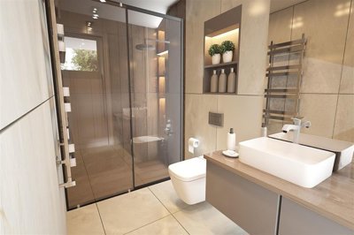 Indulgent Detached Belek Villa For Sale Near Golf Courses & Beaches - First bathroom