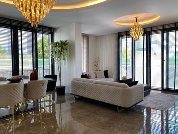 Luxury Detached Villa For Sale In Didim – Elegant lounge and dining area