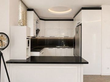 Luxury Detached Villa For Sale In Didim – Chic fully fitted kitchen