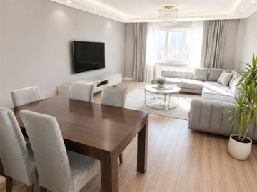 Renovated Asian Istanbul Property For Sale - Dining area and lounge