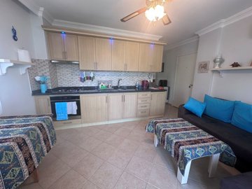 Attractive Apartment In Dalyan For Sale - Open living space and kitchen