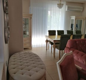 Smart Home Villa For Sale Near The Beach & Golf Courses In Antalya - Lounge and dining area