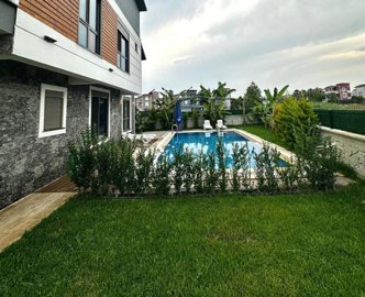 Impeccable Villa With Private Facilities For Sale In Belek - Easy to maintain garden