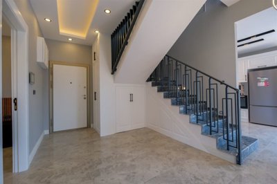 Dramatic Villa For Sale In Belek With Private Facilities - Staircase to the upper floor