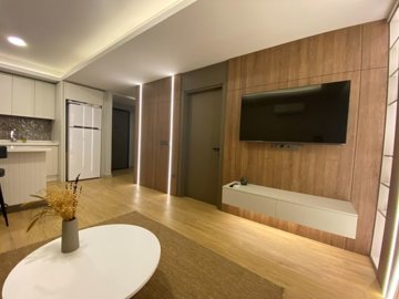 Refurbished Antalya Apartment Near Lara Beach For Sale - Lounge through to the entrance