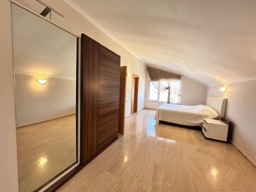 Key-Ready Apartment In Belek, Antalya For Sale - Upper floor master bedroom