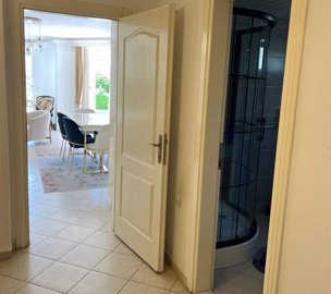 Alluring Detached Villa For Sale In Belek - Hallway into the bathroom and living room