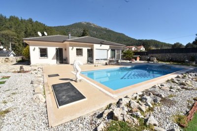 Luxury Bespoke Bungalow For Sale In Uzumlu - Enticing private swimming pool