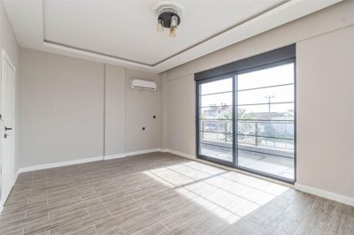 Deluxe Villa With Private Facilities For Sale In Belek - Sunny bedroom with balcony