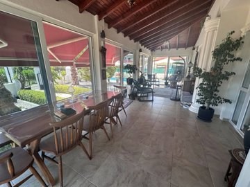 Peaceful Villa For Sale In Dalyan - Huge enclosed veranda
