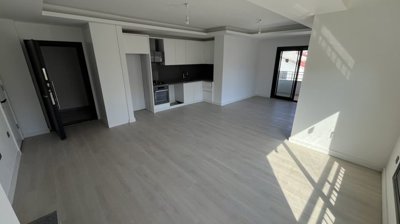 Two Bedroom Property For Sale In Marmaris – Open-plan lounge and kitchen