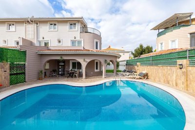 Belek Golf Villa With A Private Pool For Sale - Large private pool and covered terrace