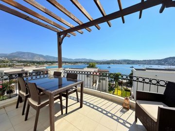 Sea-View Bodrum Property For Sale In Bitez - Sea view balcony