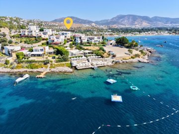 Sea-View Bodrum Property For Sale In Bitez - View towards the apartment