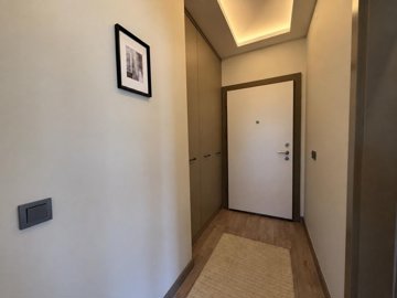 Modern Kusadasi Apartments For Sale - Apartment entrance with fitted cupboards