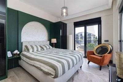 Smart Home Villa For Sale in Belek With A Private Pool, Sauna, & Garden - Second bedroom