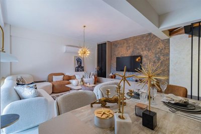 Smart Home Villa For Sale in Belek With A Private Pool, Sauna, & Garden - Designer elements in the decoration