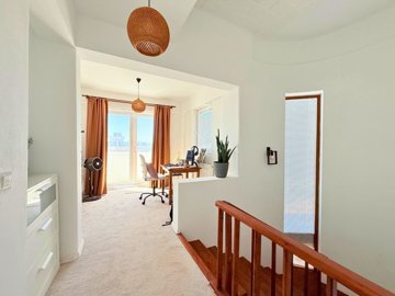 Nature View Bodrum Villa With A Private Pool For Sale In Bogazici - Upper floor landing