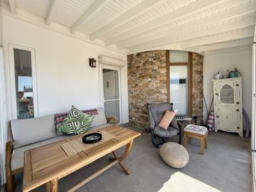 Nature View Bodrum Villa With A Private Pool For Sale In Bogazici - Beautiful terrace and seating area