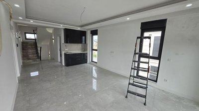 Brand New Belek Property For Sale With Private Facilities - Large room with a kitchenette