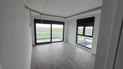 Brand New Belek Property For Sale With Private Facilities - Bedroom with a balcony
