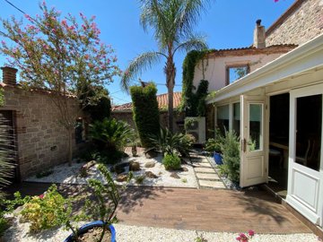 Inspiring Stone House For Sale In Ayvalik - Pretty garden