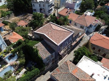 Inspiring Stone House For Sale In Ayvalik - View from above the property