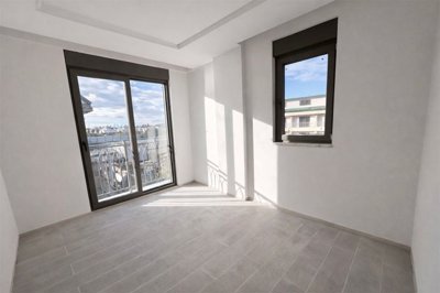Brand-New Detached Villa For Sale With A Garden & Pool In Antalya - Bright and airy bedroom