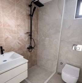 Brand-New Detached Villa For Sale With A Garden & Pool In Antalya - Shower room