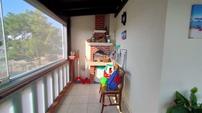 A Beautiful Sea-View Apartment For Sale - BBQ on the balcony