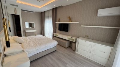 Antalya Smart Villa For Sale With Private Spa Facilities - Fully furnished double bedroom