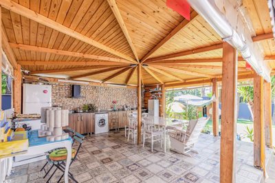 Incredible Antalya Property For Sale - Huge wooden pergola