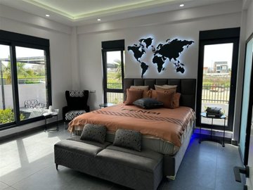 Belek Single-Storey Villa With A Private Pool For Sale In Antalya - Spacious double bedroom
