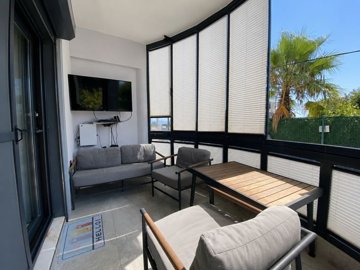 Semi-Detached Villa For Sale In Didim – Sunny balcony