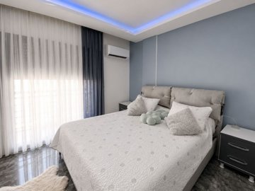 Semi-Detached Villa For Sale In Didim – First double bedroom