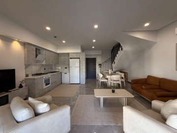 Key-Ready Villas For Sale In Kusadasi - Lounge to the kitchen