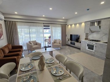 Key-Ready Villas For Sale In Kusadasi - Stylish open-plan living space