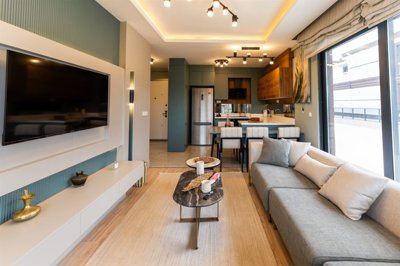 Modern Antalya Apartments For Sale - Large windows for light