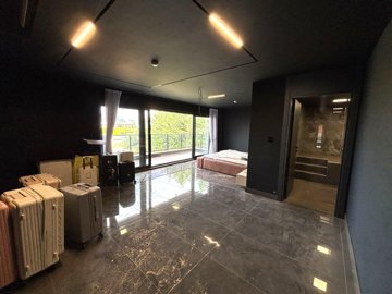 Opulent Antalya Property For Sale - Master bedroom with a jacuzzi