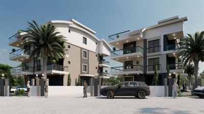 Brand New Antalya Property For Sale Near Golf Courses - Four bedroom, two-storey home