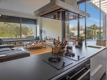 Two Detached Stone Villas In Bodrum For Sale - Stylish kitchen and lounge
