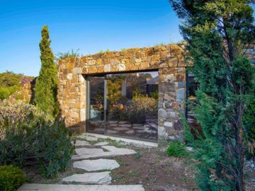Two Detached Stone Villas In Bodrum For Sale - Private wellness and staff buildings